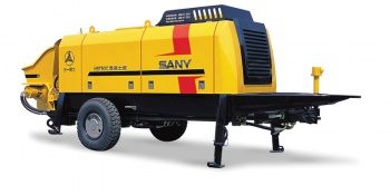 Бетононасос стационарный c электродвигателем Бетононасос стационарный c электродвигателем